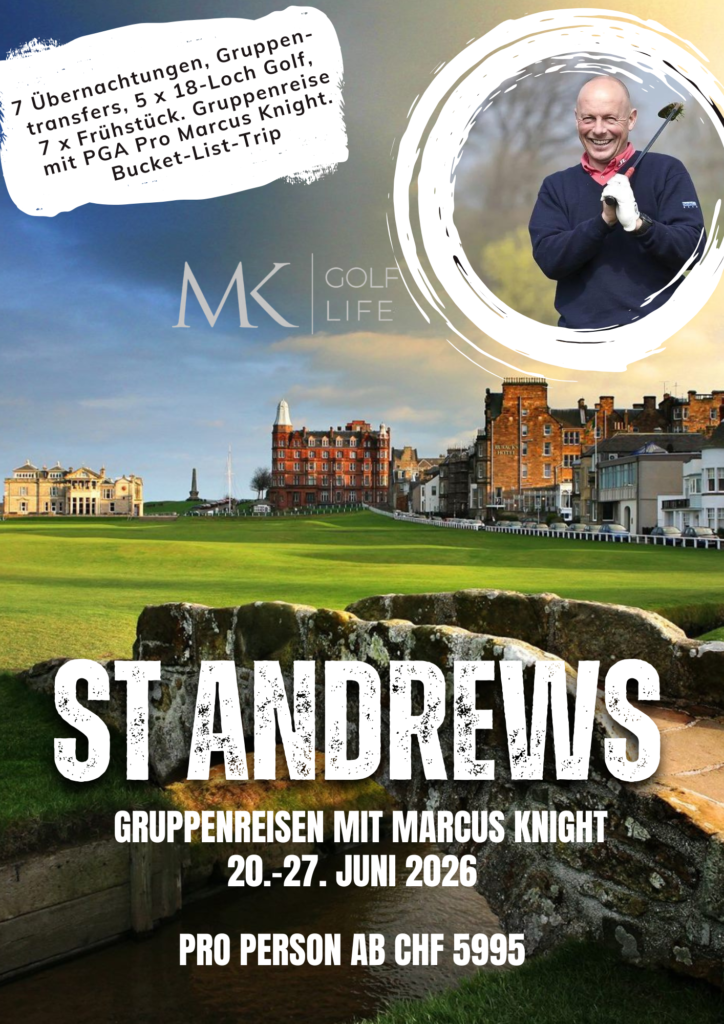 St ANdrews Gruppenreise mit Marcus Knight
