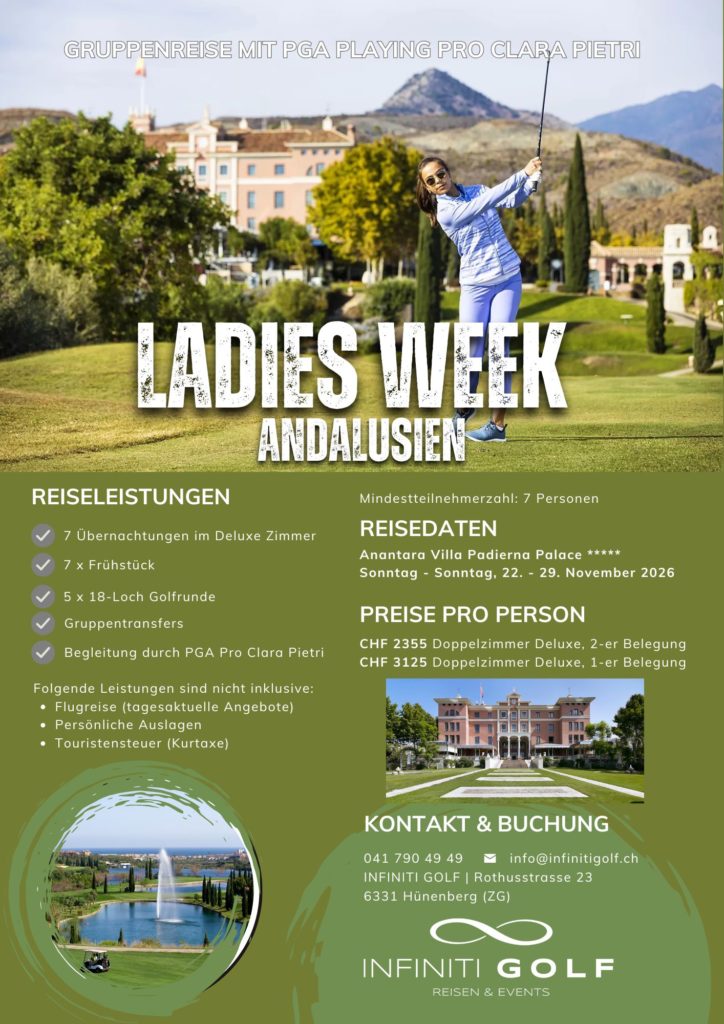 Jetzt exklusive Ladies Week Golfreise nach Andalusien buchen