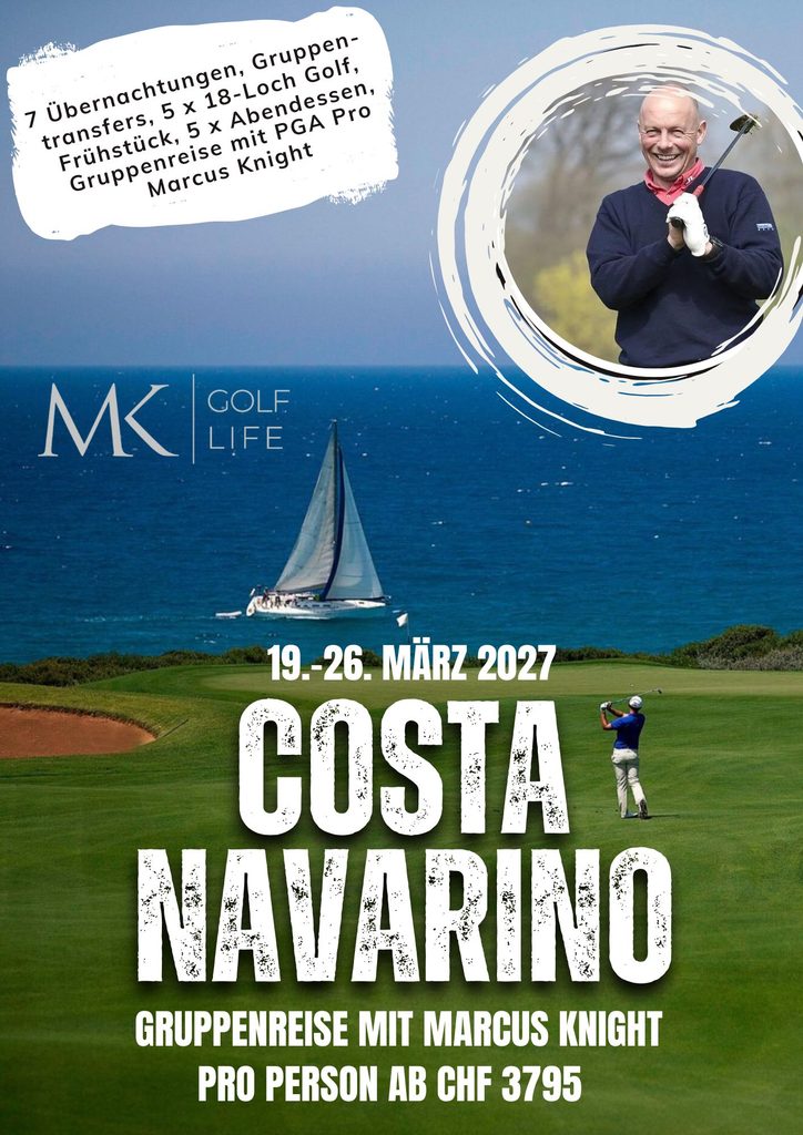 Golf Gruppenreisen mit Marcus Knight